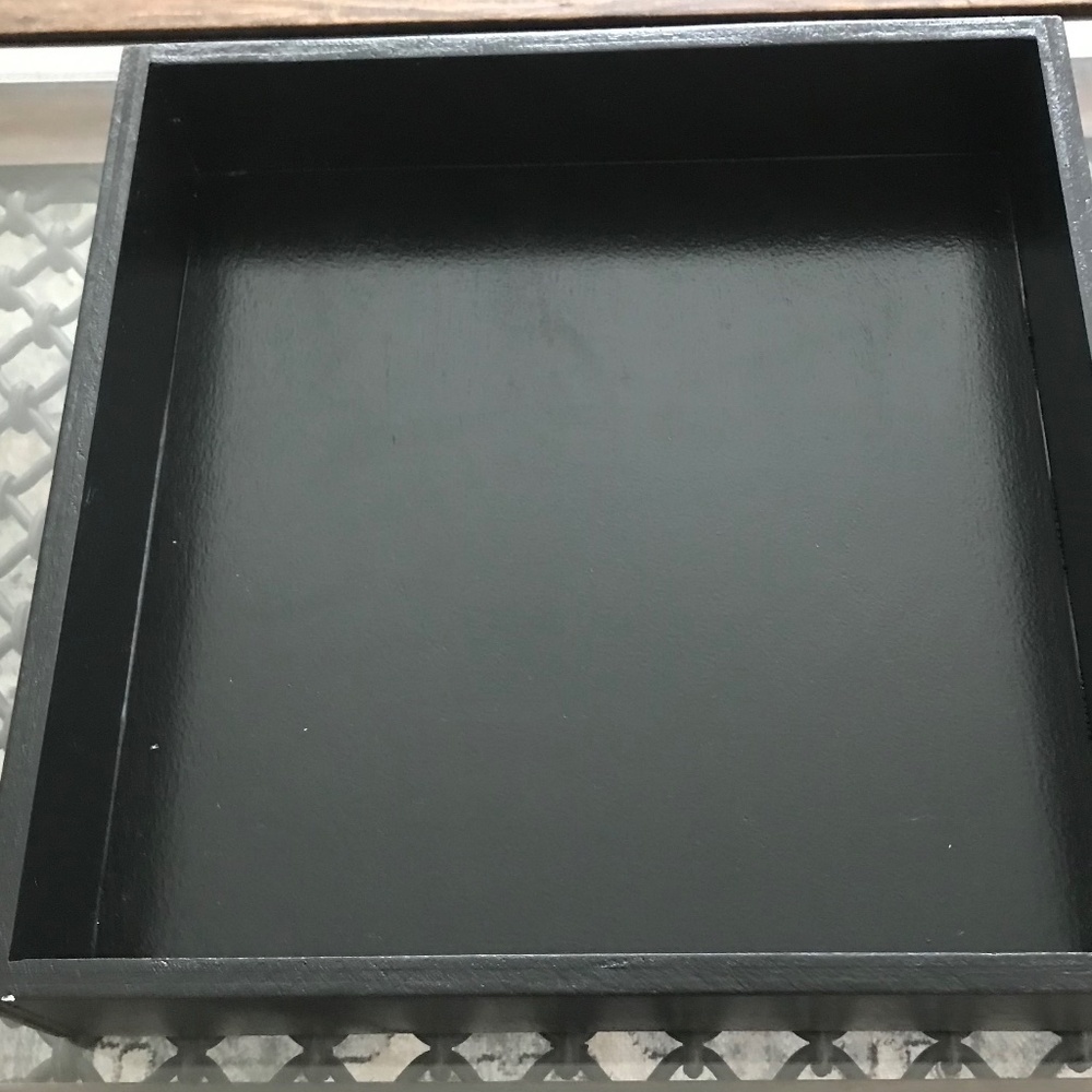 Wood Custom  Decorate Box 14x14x3